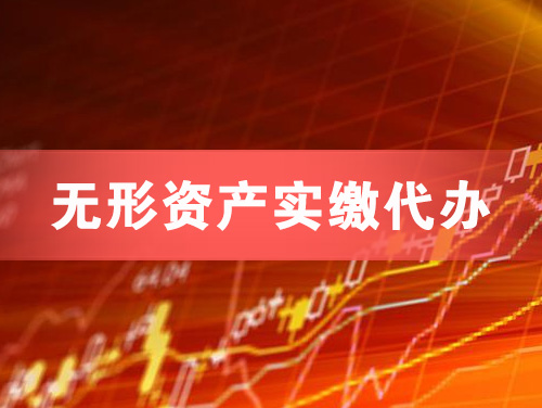 武穴无形资产实缴资本代办