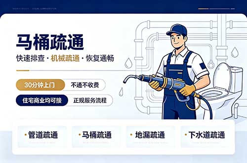 武穴马桶疏通