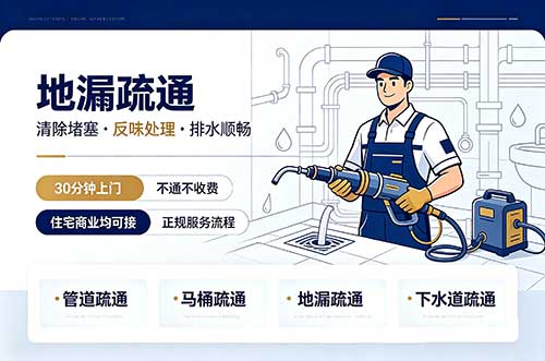 武穴地漏疏通