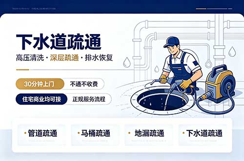 武穴下水道疏通