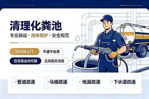 武穴清理化粪池